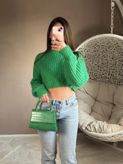 Sac en synthétique vert